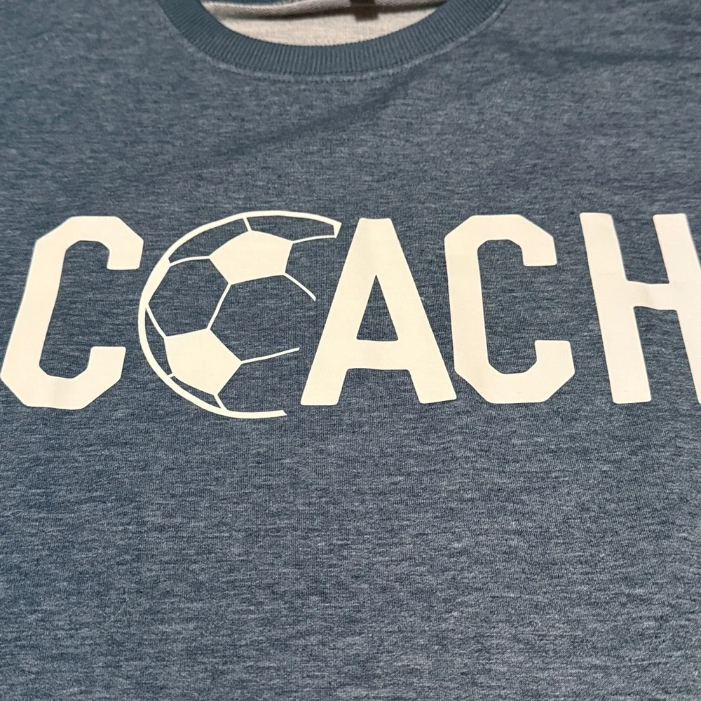 Women’s Soccer Coach lightweight Long sleeve shirt Size Medium NWOT